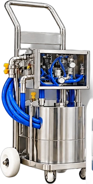 INNOVA pneumatic foam cleaning unit