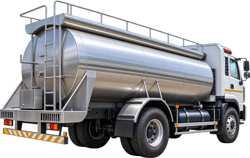 Milk road tanker